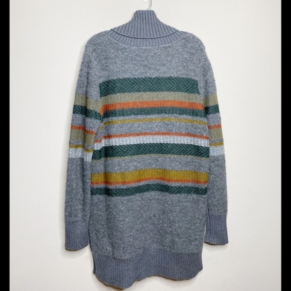 Banana Republic Multi-Stripe Turtleneck Tunic - Picture 3 of 7